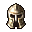  damaged steel helmet